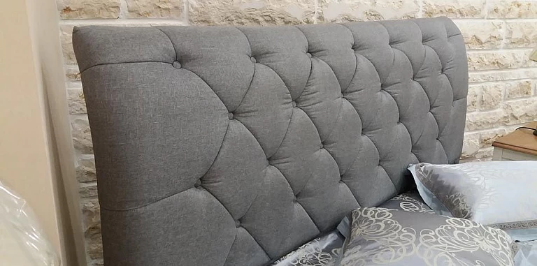 Κρεβάτι διπλό υφασμάτινο (K47G) (160Χ200) Κρεβάτι διπλό υφασμάτινο (K47G) (160Χ200)