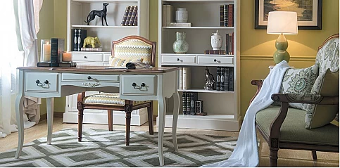 Γραφειάκι σε ιβουάρ πατίνα (9147) Γραφειάκι σε ιβουάρ πατίνα (9147)