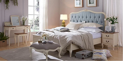 Vintage Κρεβάτι υπέρδιπλο καπιτονέ ξυλόγλυπτο (118G) (180Χ200) Vintage Κρεβάτι υπέρδιπλο καπιτονέ ξυλόγλυπτο (118G) (180Χ200)