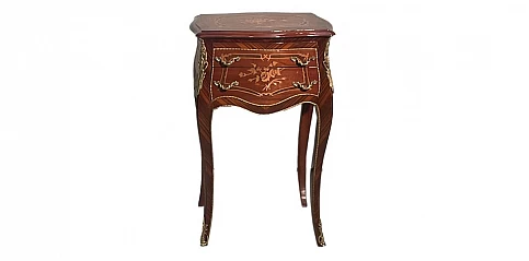 Κλασικό Κομοδίνο Λουϊ Κένζ με δύο συρτάρια (1037)