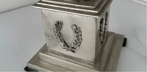 Κηροπήγιο Ιταλίας επάργυρο (2719)