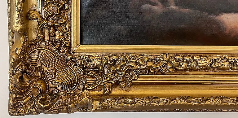 Διακοσμητικός πίνακας σε χρυσή κορνίζα "Η ΑΥΓΗ" (0048) ΠΙΝΑΚΕΣ ΖΩΓΡΑΦΙΚΗΣ