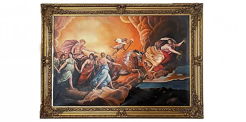 Διακοσμητικός πίνακας σε χρυσή κορνίζα "Η ΑΥΓΗ" (0048)