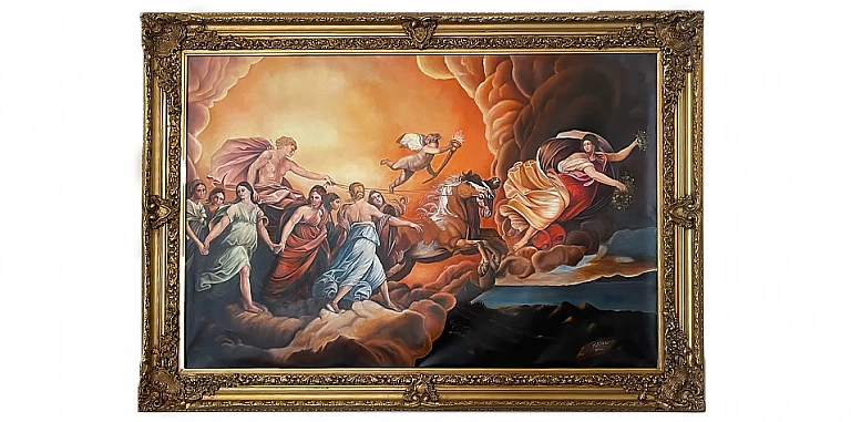 Διακοσμητικός πίνακας σε χρυσή κορνίζα "Η ΑΥΓΗ" (0048) ΠΙΝΑΚΕΣ ΖΩΓΡΑΦΙΚΗΣ