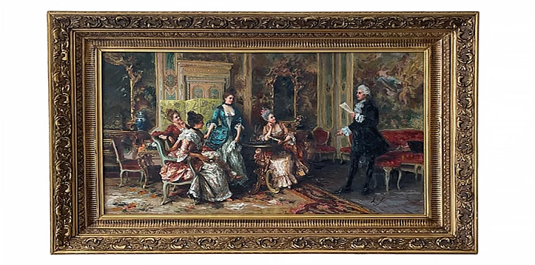 Διακοσμητικός πίνακας σε χρυσή κορνίζα "The poet" (0007) ΠΙΝΑΚΕΣ ΖΩΓΡΑΦΙΚΗΣ Διακοσμητικός πίνακας σε χρυσή κορνίζα "The poet" (0007) ΠΙΝΑΚΕΣ ΖΩΓΡΑΦΙΚΗΣ