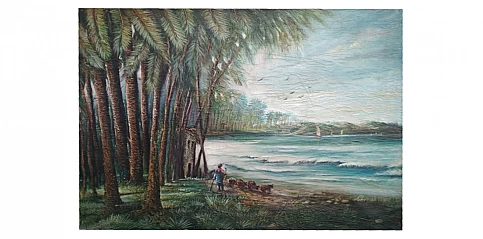 Πίνακας σε καμβά "Φύση" (0003-D)