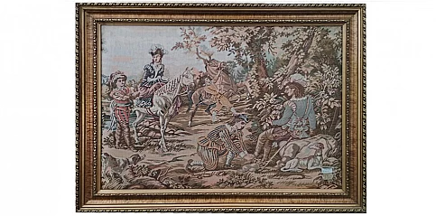 Πίνακας με κορνίζα "Ιππασία" (0175) 