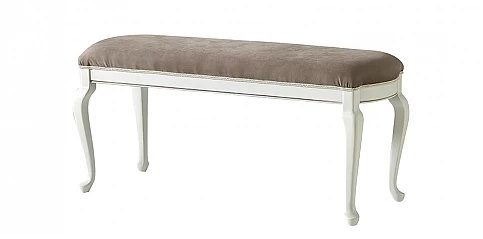 Ταμπουρέ υπνοδωματίου σε λευκή πατίνα NOSTALGIA (NOST)