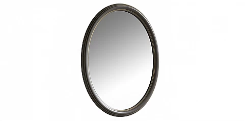 Οβάλ καθρέφτης σε γκρι πατίνα VERDI (VEFU) 