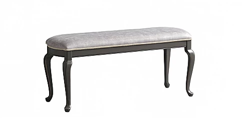 Ταμπουρέ κρεβατιού σε γκρι πατίνα VERDI (VEFU) 