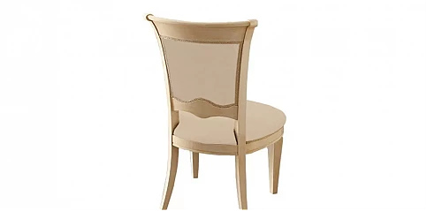 Καρέκλα τραπεζαρίας κλασική Ιταλίας εκρού AIDA (AID2)