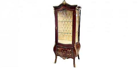Κλασική βιτρίνα με δύο συρτάρια (1511) Έπιπλα Λουί Κένζ (Louis Kenz)