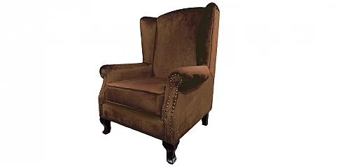 Μπερζέρα κλασική σε βελούδο (IM35)