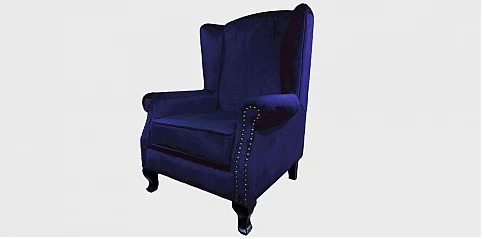 Μπερζέρα κλασική σε βελούδο (IM67)