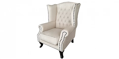 Μπερζέρα πολυθρόνα σε ματ βελούδο (LM01)