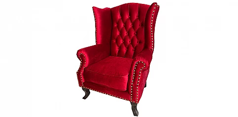 Μπερζέρα πολυθρόνα σε ματ βελούδο (LM12)