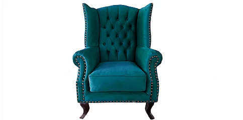 Μπερζέρα πολυθρόνα σε ματ βελούδο (LM63)