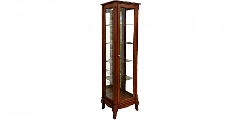 Βιτρίνα μονή σε φινίρισμα καρυδιάς Αμερικής (K61K) Βιτρίνα μονή σε φινίρισμα καρυδιάς Αμερικής (K61K)