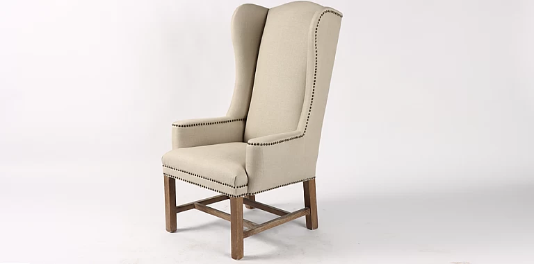 Καρεκλοπολυθρόνα μπερζεράτη Country λινή (747L) ΚΑΡΕΚΛΕΣ ΤΡΑΠΕΖΑΡΙΑΣ