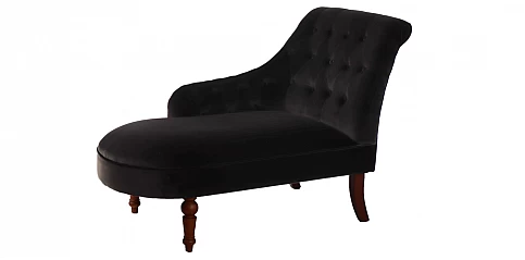 Πολυθρόνα ανάκλινδρο μαύρο vintage (769M)