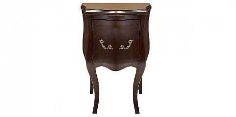 Κλασικό κομοδίνο Λουϊ Κένζ χειροποίητο ματ (0003)