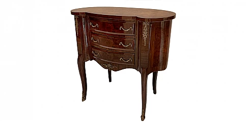 Τραπεζάκι κλασικό εποχής με συρτάρια (0004)