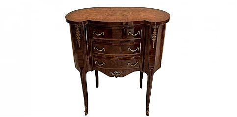 Τραπεζάκι κλασικό εποχής με συρτάρια (0004)