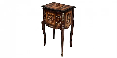 Κλασικό Κομοδίνο Λουϊ Κένζ με δύο συρτάρια (2028)