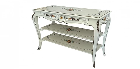 Κονσόλα / τραπέζι τηλεόρασης με ζωγραφική στο χέρι (1100)  Κονσόλα / τραπέζι τηλεόρασης με ζωγραφική στο χέρι (1100)