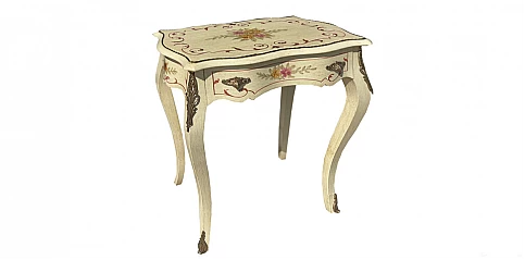 Κομοδίνο-τραπεζάκι κλασικό σε πατίνα (1522) Έπιπλα Λουϊ Κένζ (Louis Kenz)