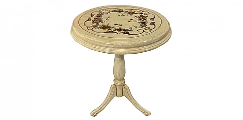 Τραπεζάκι κλασικό λάμπας πατίνα (1523)