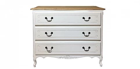 Συρταριέρα σε λευκή λάκα (4418)