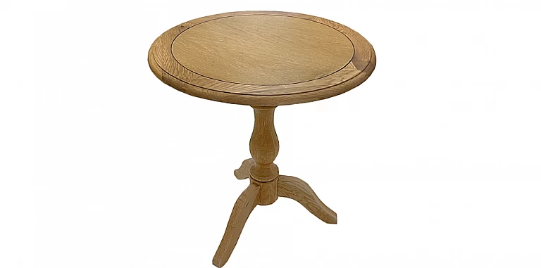 Τραπεζάκι πλαϊνό δρύινο (B403) ΒΟΗΘΗΤΙΚΑ ΤΡΑΠΕΖΑΚΙΑ