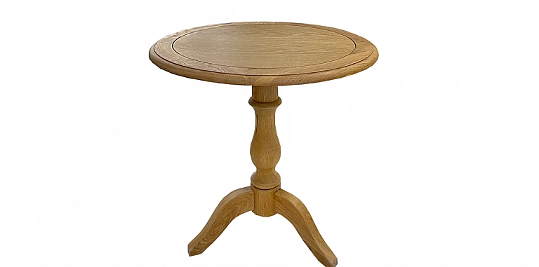 Τραπεζάκι πλαϊνό δρύινο (B403) ΒΟΗΘΗΤΙΚΑ ΤΡΑΠΕΖΑΚΙΑ