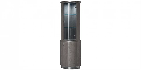 Βιτρίνα μονή μοντέρνα σε γκρι φινίρισμα ARMONIA (ARM1)