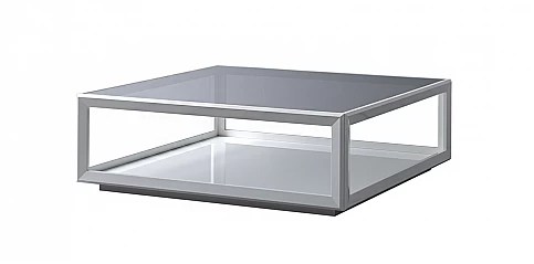 Τραπέζι σαλονιού μοντέρνο τετράγωνο ELITE BIANCO (ELIB)