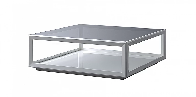 Τραπέζι σαλονιού μοντέρνο τετράγωνο ELITE BIANCO (ELIB) ΤΡΑΠΕΖΑΚΙΑ ΣΑΛΟΝΙΟΥ