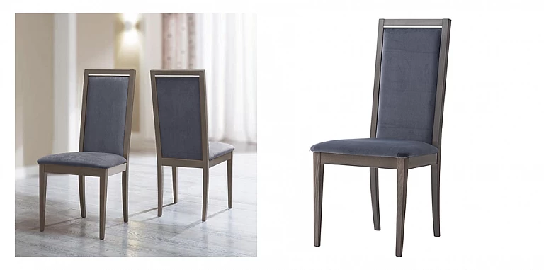 Καρέκλα τραπεζαρίας με ύφασμα (LISG) ΚΑΡΕΚΛΕΣ ΤΡΑΠΕΖΑΡΙΑΣ