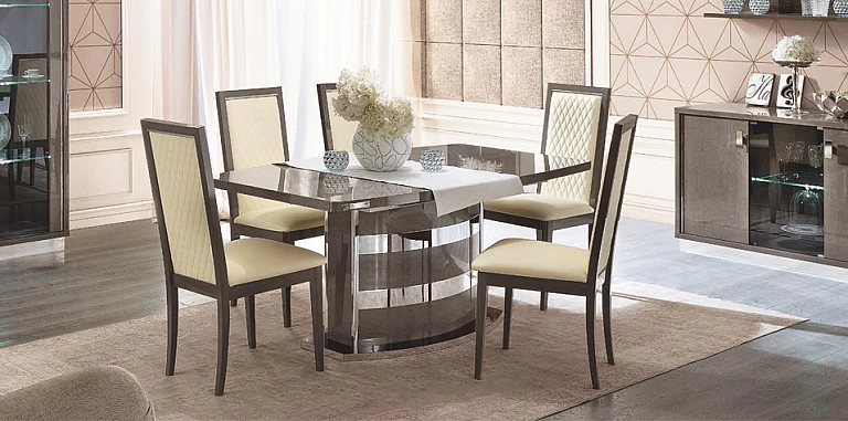 Τραπέζι τραπεζαρίας ανοιγόμενο PLATINUM (PLAT) ΤΡΑΠΕΖΙΑ ΤΡΑΠΕΖΑΡΙΑΣ