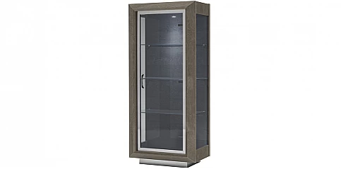 Βιτρίνα μονή μοντέρνα γκρι ELITE (ELIT1)