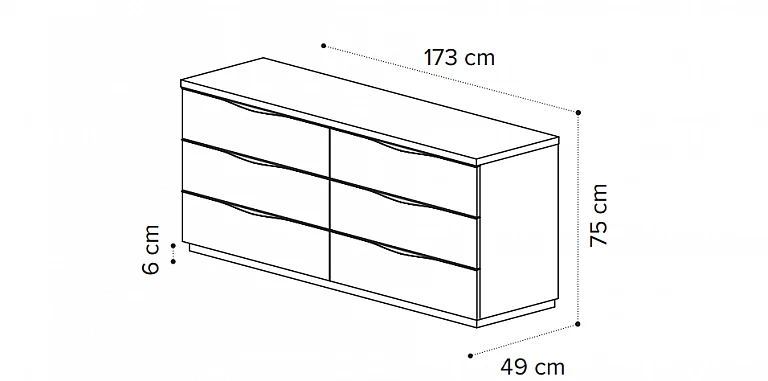 Συρταριέρα μοντέρνα υπνοδωματίου KHARMA (KAR6) ΣΥΡΤΑΡΙΕΡΑ/ΚΟΜΟΤΑ Συρταριέρα μοντέρνα υπνοδωματίου KHARMA (KAR6) ΣΥΡΤΑΡΙΕΡΑ/ΚΟΜΟΤΑ