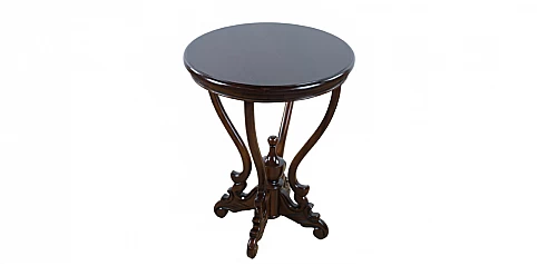 Tραπέζι λάμπας σε μασίφ μαόνι VILLAGE (T031)