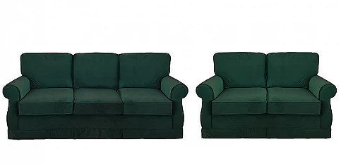 Σετ σαλόνι χειροποίητο σε βελούδο (33433-33432)