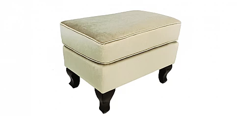 Σκαμπό υποπόδιο χαμηλό σε γυαλιστερό βελούδο (MJ76)