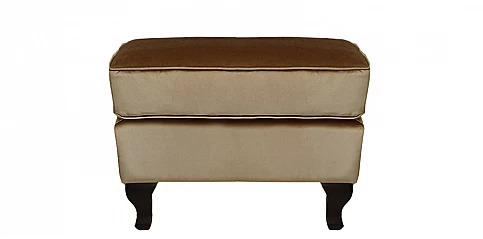 Σκαμπό υποπόδιο χαμηλό σε γυαλιστερό βελούδο (MJ78)