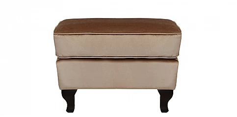 Σκαμπό υποπόδιο χαμηλό σε γυαλιστερό βελούδο (MJ71)