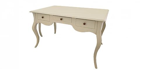 Γραφείο κλασικό εκρού ξύλινο (0352E) 