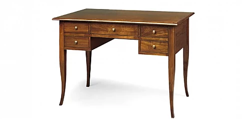 Γραφείο με ξύλινη επιφάνεια (1102) 1.3m Γραφείο με ξύλινη επιφάνεια (1102) 1.3m