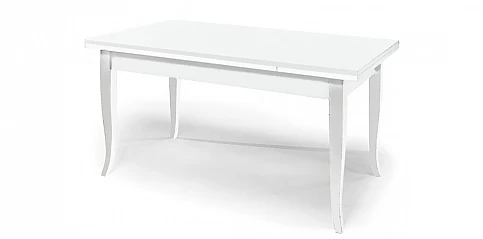 Τραπέζι τραπεζαρίας-κουζίνας λευκό (1004)