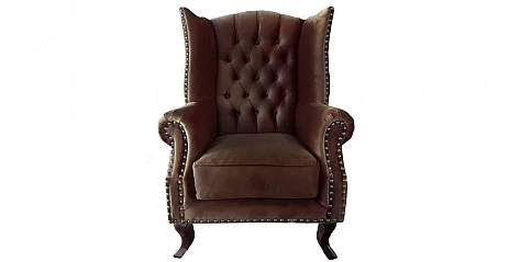 Μπερζέρα πολυθρόνα σε ματ βελούδο (LM10)